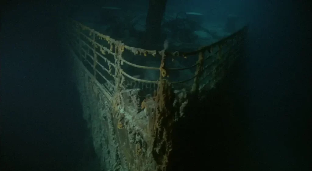 Webcasting the bow of the Titanic