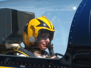 Adjusting the camera for the Reno air Races