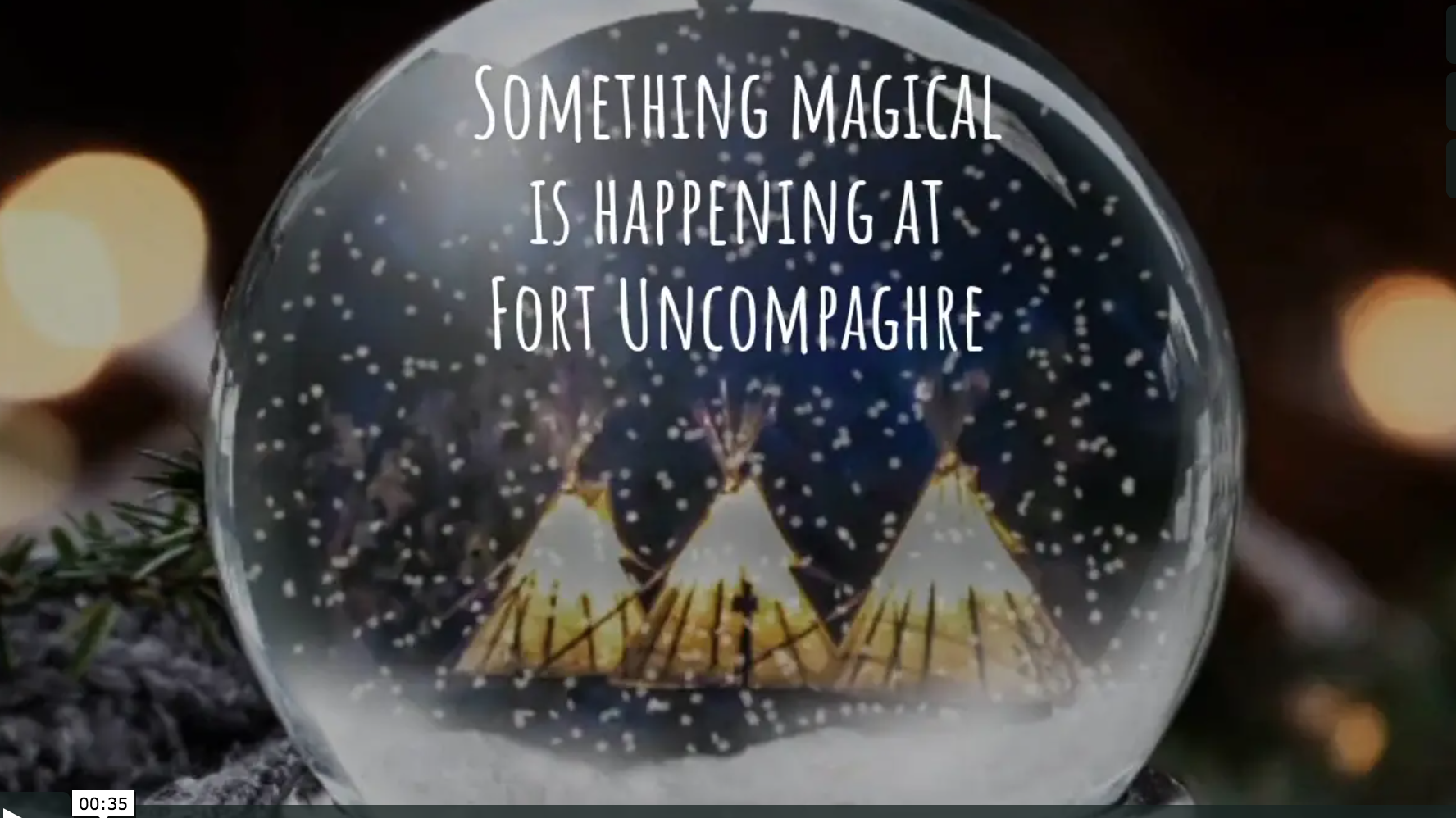 Fort Uncompahgre Christmas at the Fort Cover Image